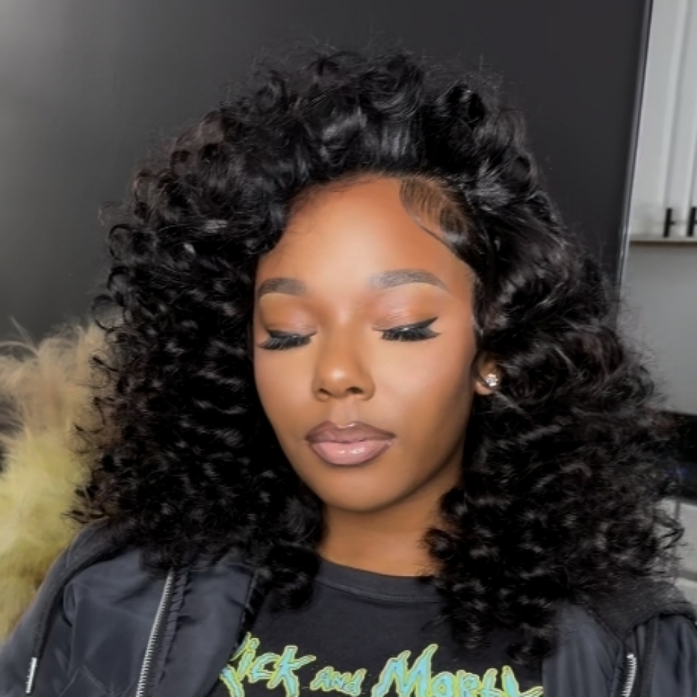 Quick Weave With Invisible Part