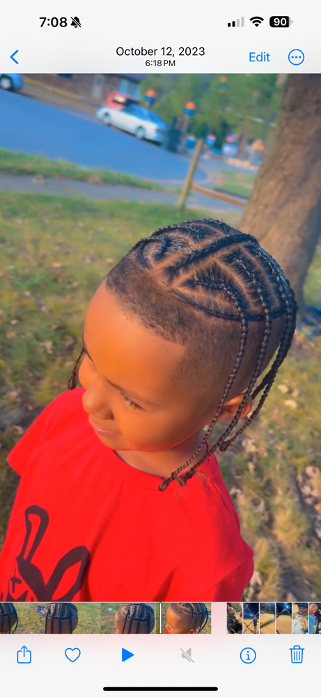 Ages 5-10 Little Boy Braids