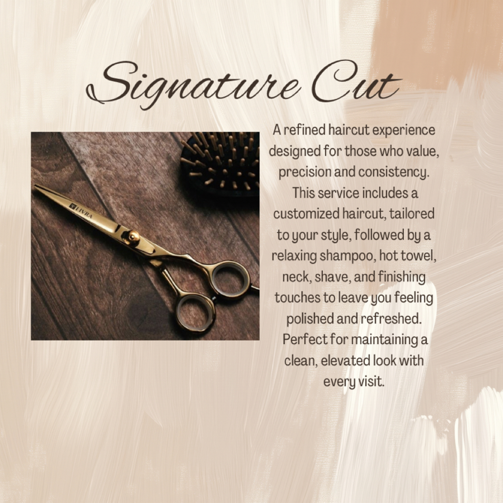 Signature Cut at Artisan Salon & Barber Studio in Lake Mary, FL