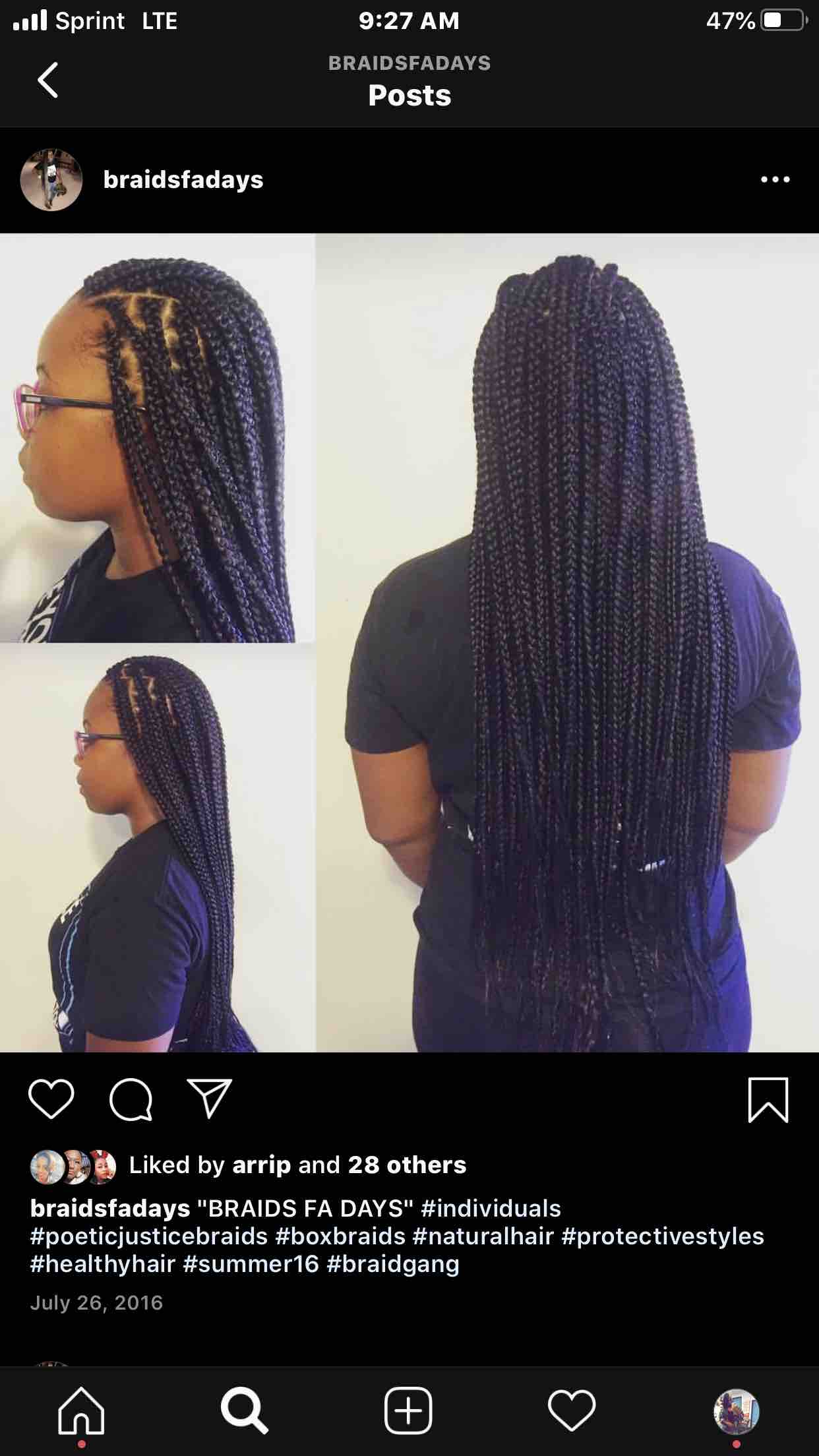 BOX BRAIDS MEDIUM