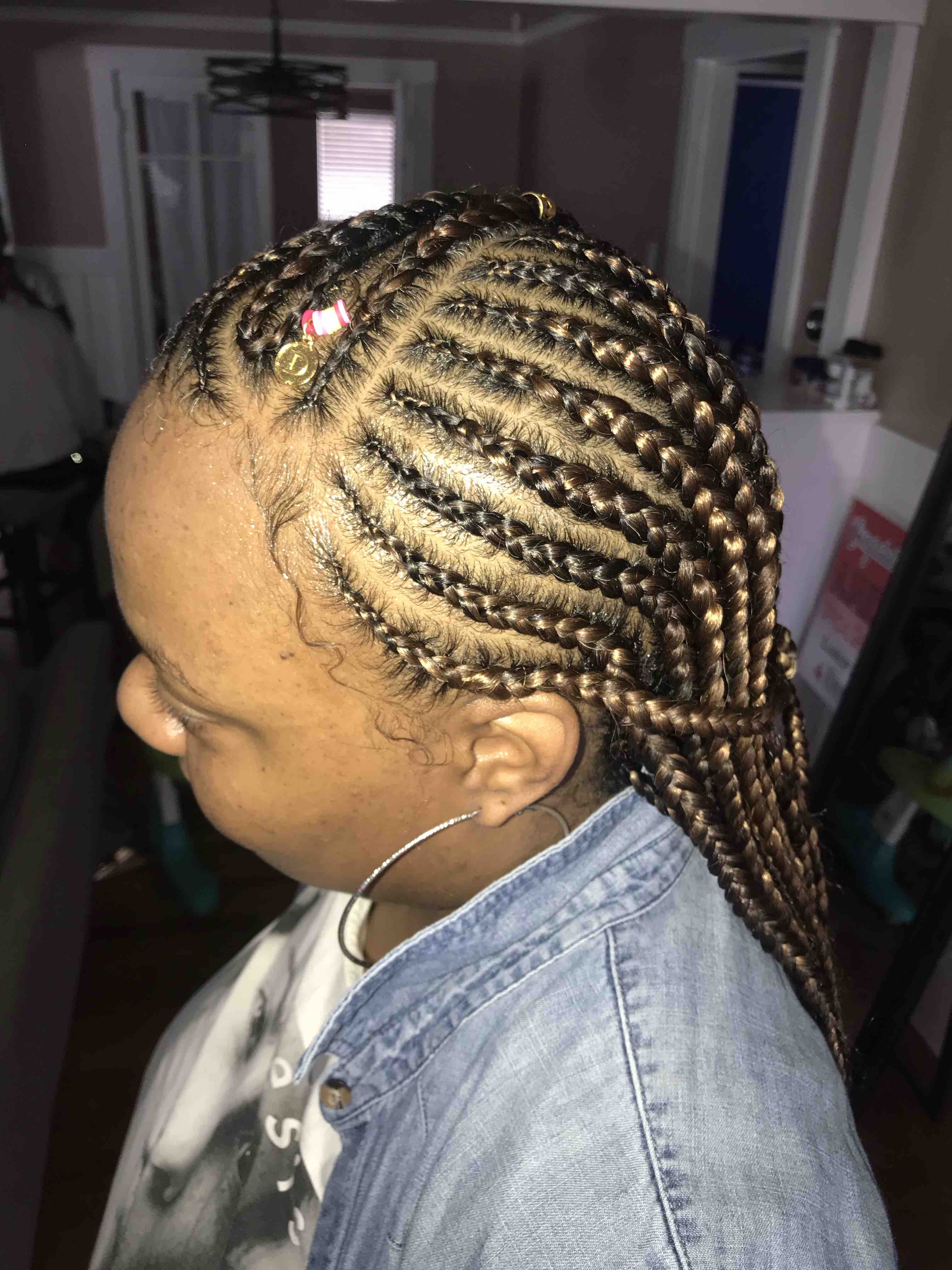 CORNROWS (FRENCH BRAIDS )