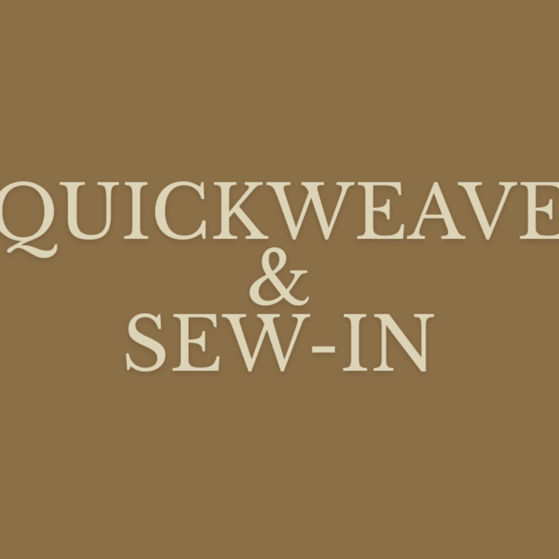 QUICKWEAVE & Sew-In at The Mane Suite in Pearland, TX