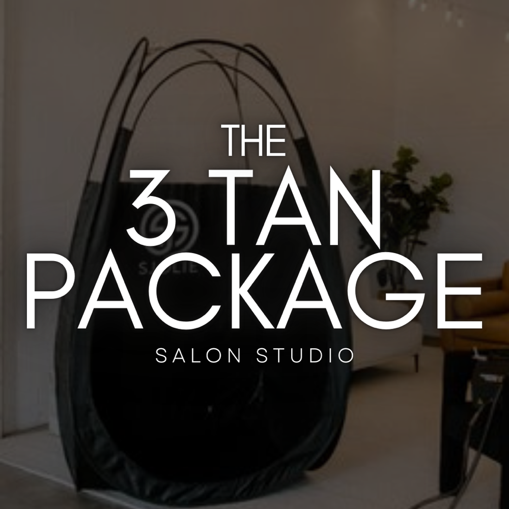 3 TAN PACKAGES - SALON ONLY