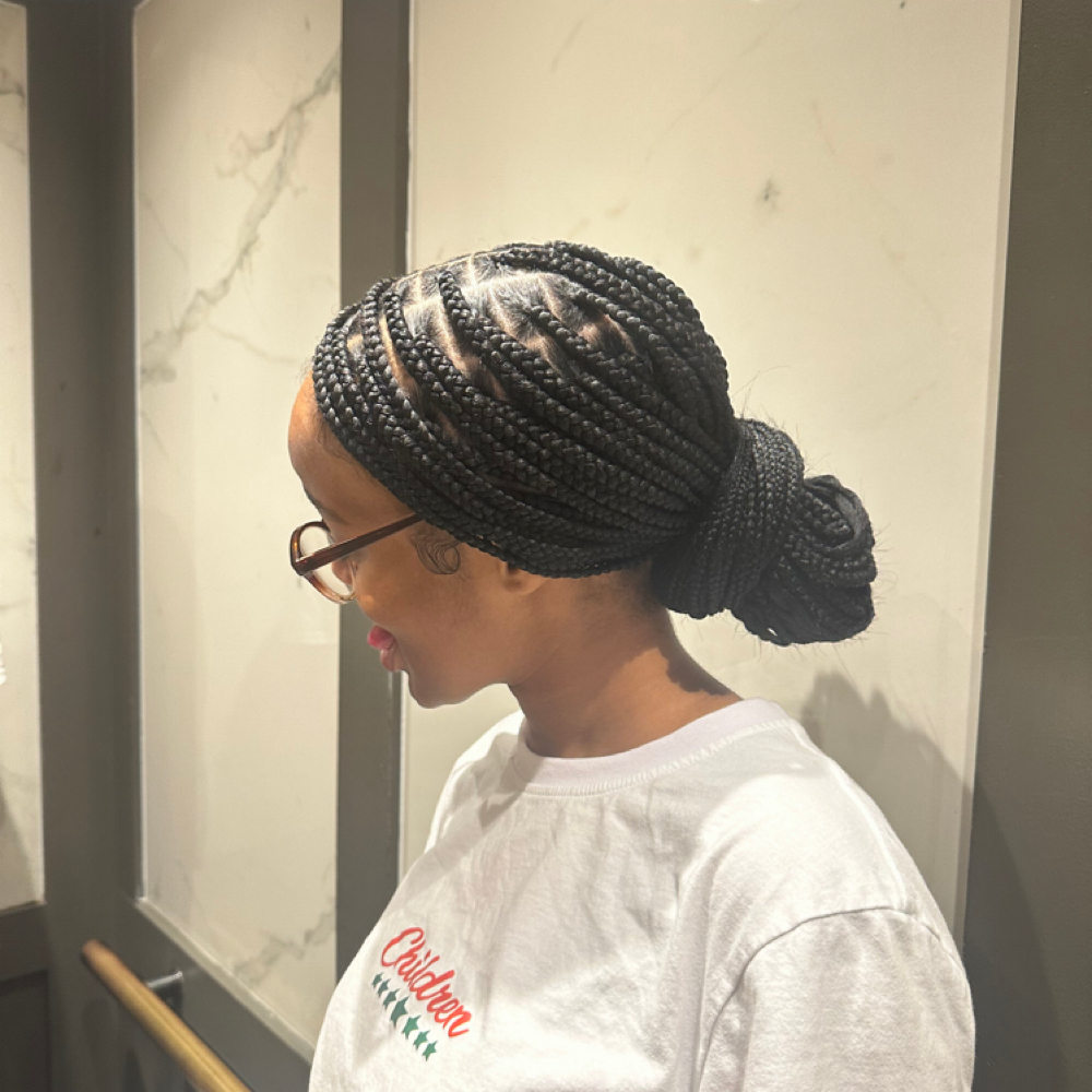 Medium Knotless at Élevé Hair Salon in Colorado Springs, CO