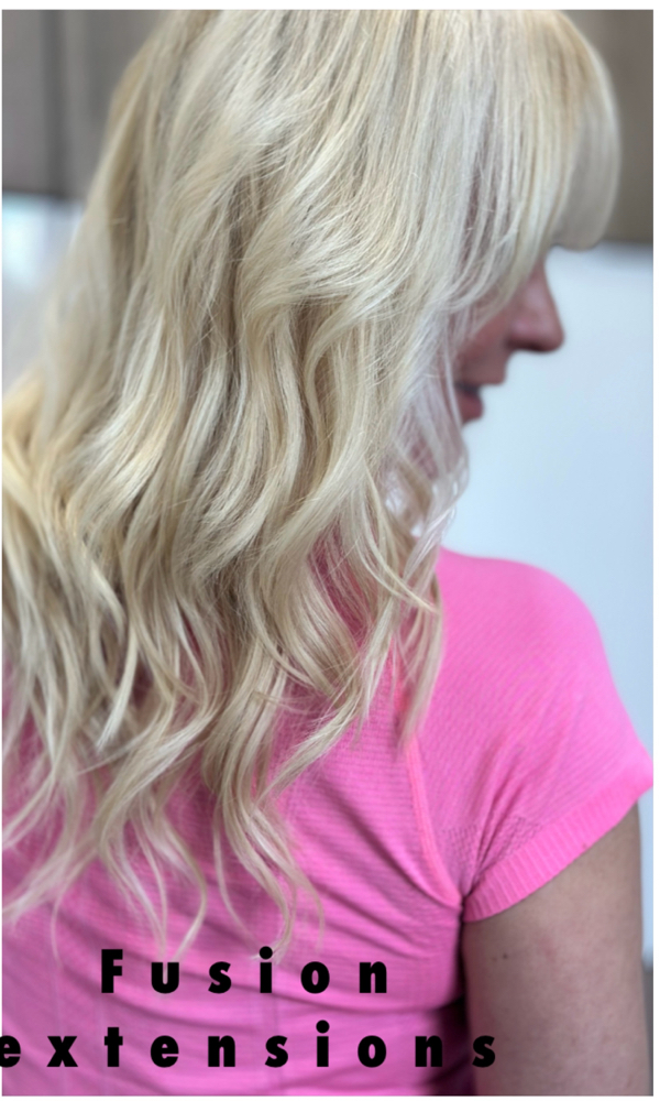 Tape Extensions at Claudia Egnal at Glow Salon in Addison, TX
