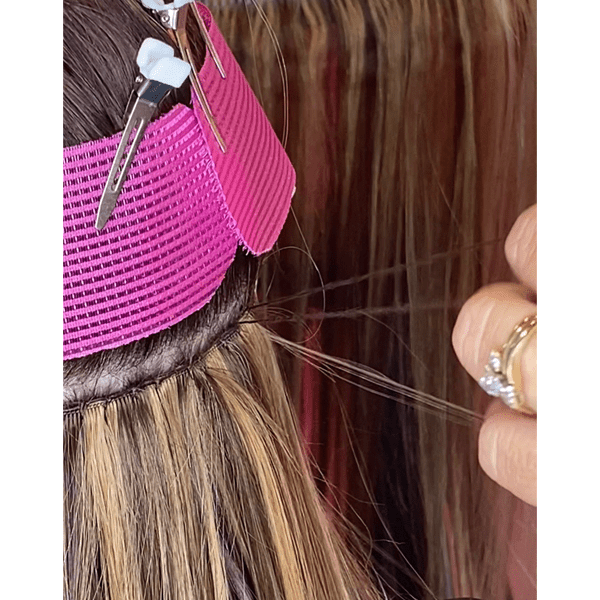 Hand-Tied Weft Extensions