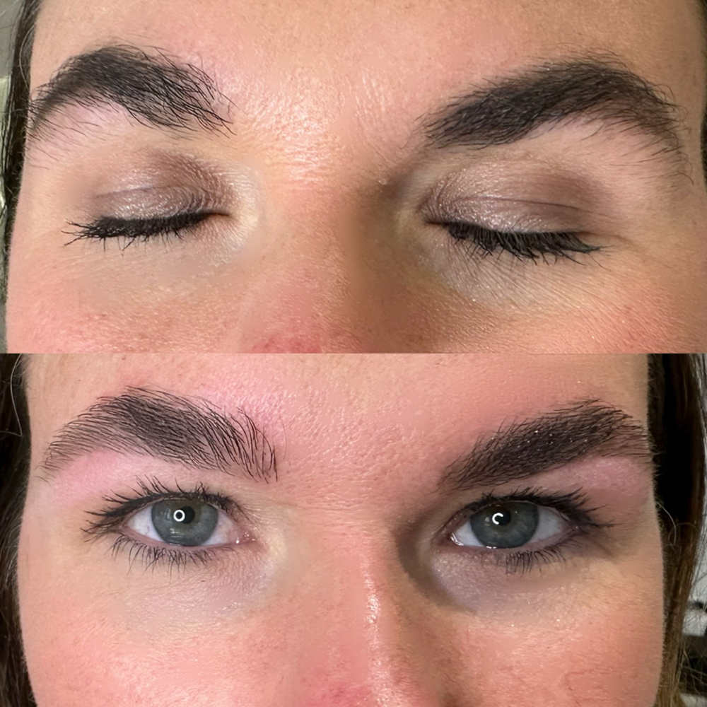 Brow tweezing/ Depilación con pinza