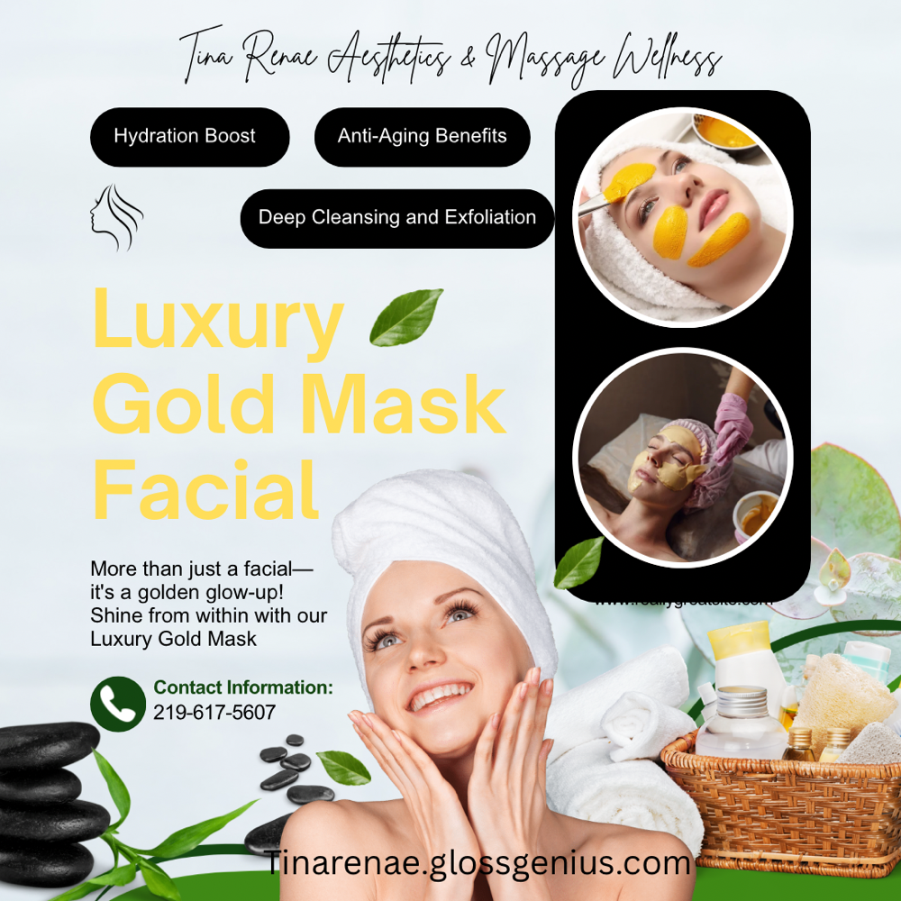 Luxury 24k Gold Mask Facial