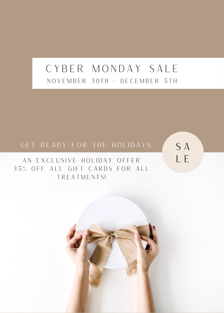 CYBER MONDAY Gift Card Sale
