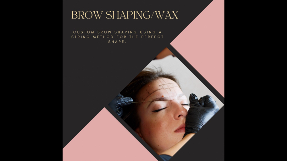 Custom Brow Shaping/wax