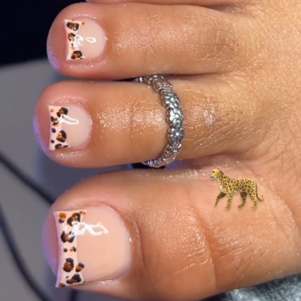 Gel Toes at Nessasnailgallery in Jacksonville, FL