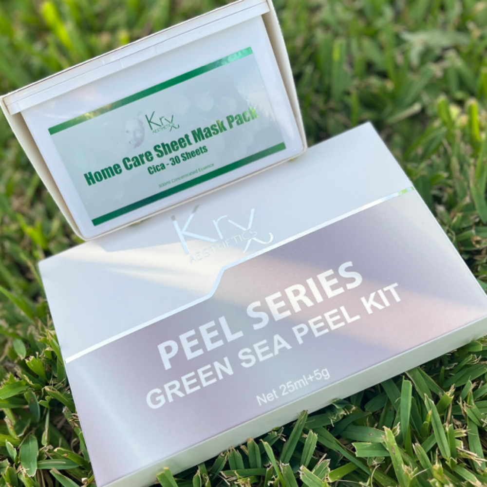 Green Sea Peel at BAVV Aesthetics in Houston, TX