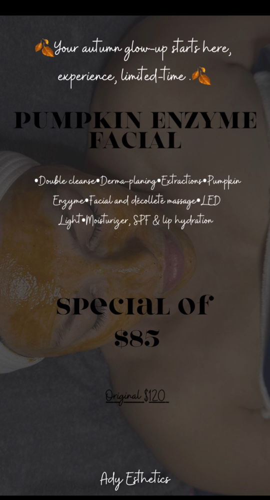 Pumpkin Enzyme Fall Specials