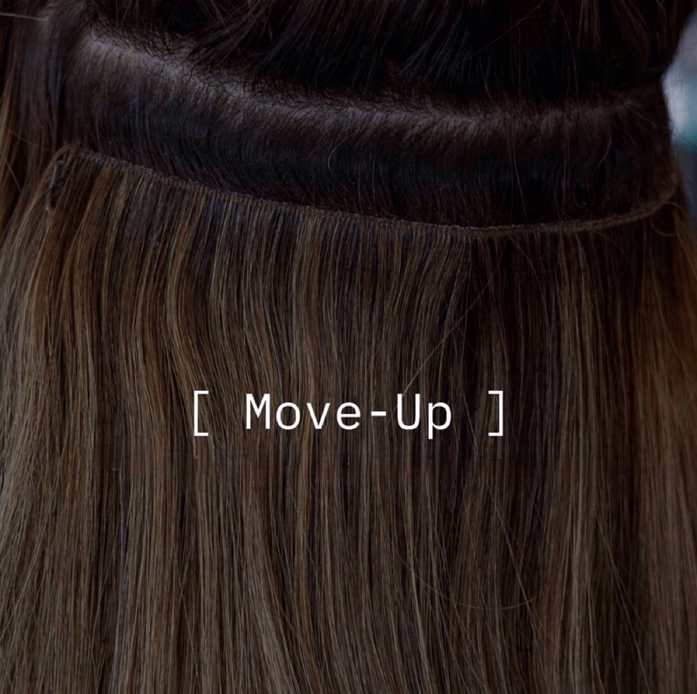Hair Extensions Maintenance Move-Up at REFINED by Rocky in Rancho Mirage, CA