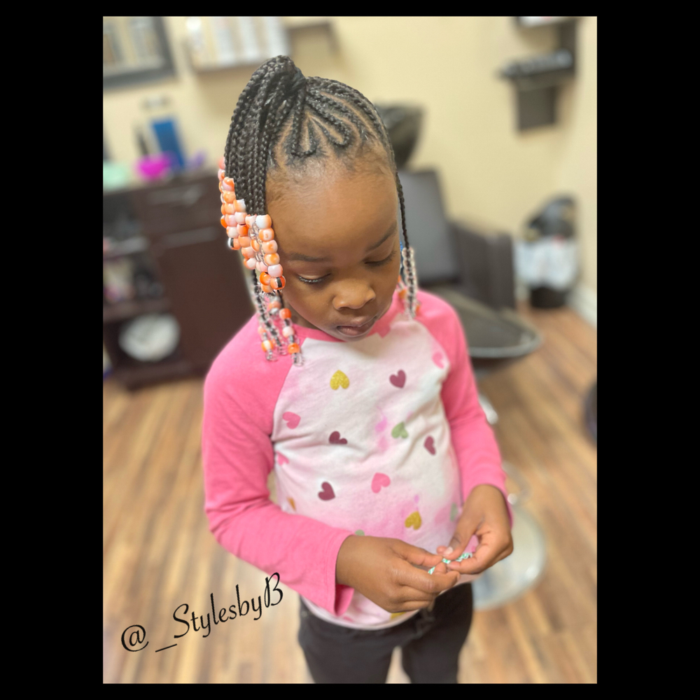 Little Princess Cornrows (Ages 2-5)