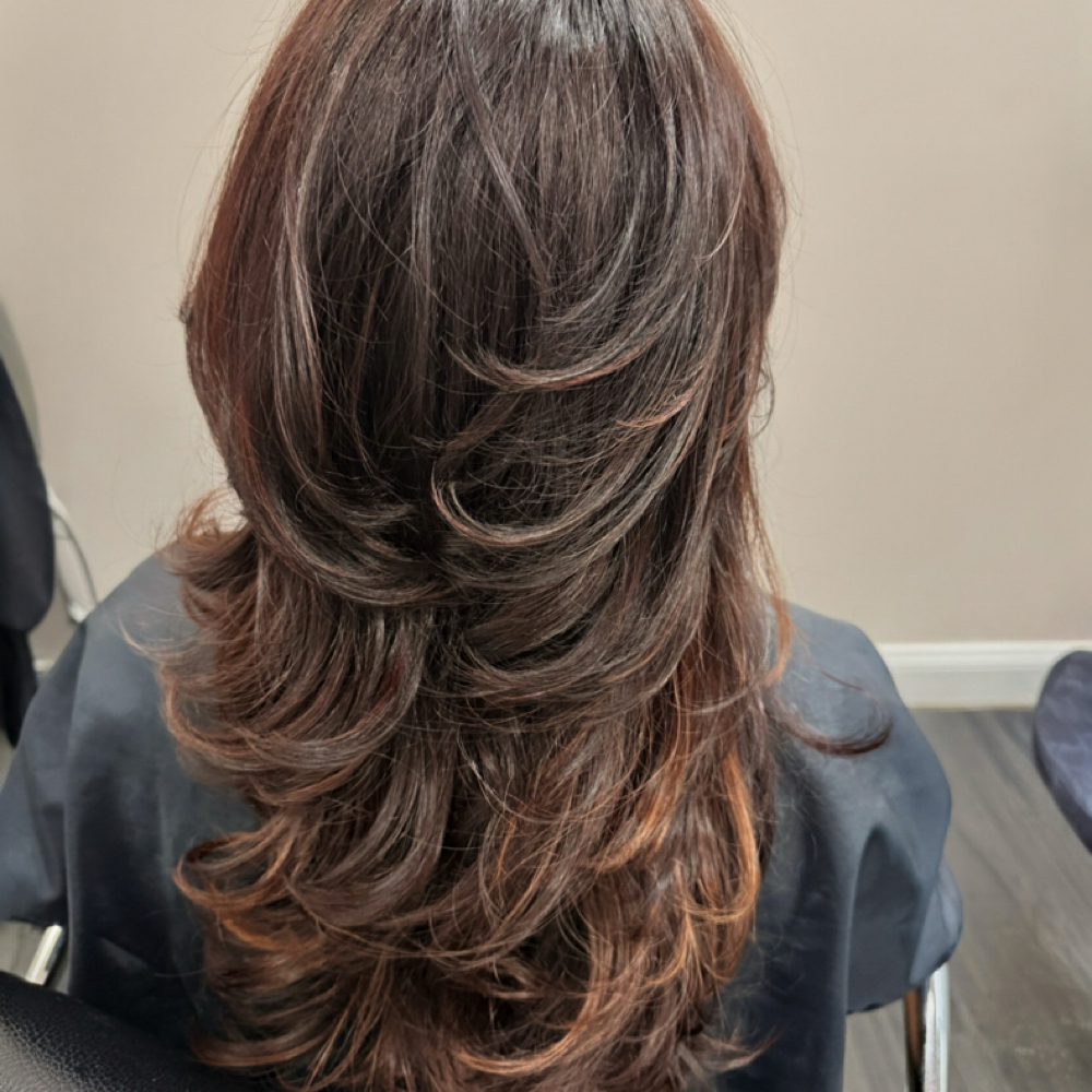 Signature Haircut + Finish at StacyO.Beauty LLC in Herndon, VA
