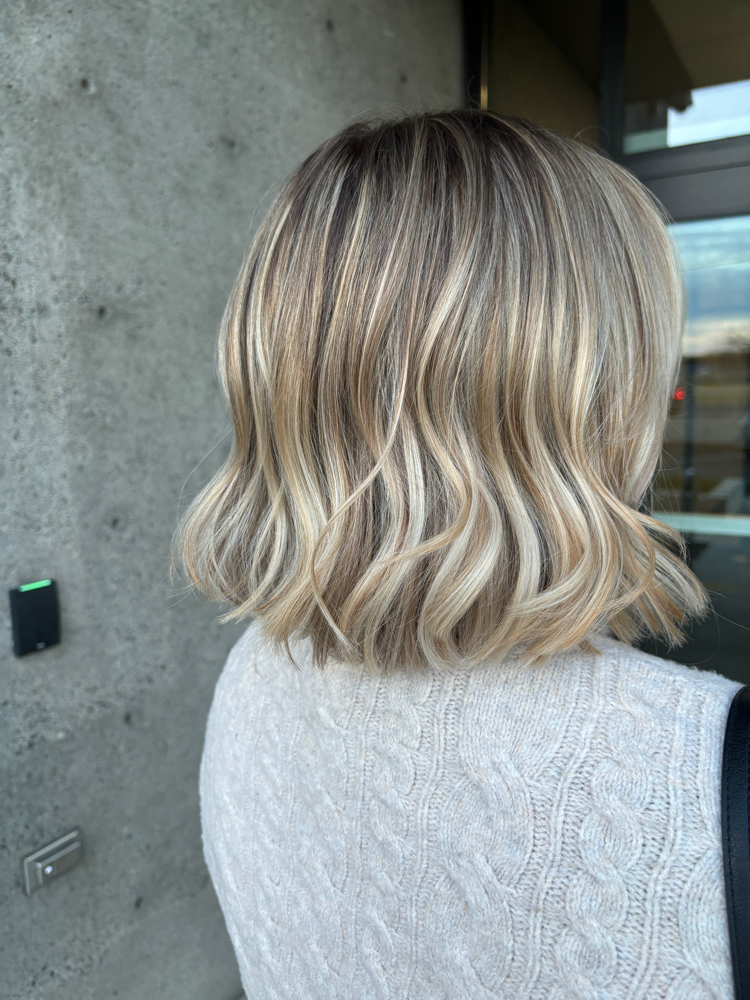 Partial foil extra blonde at Bugs Beauty Bar in Spokane, WA