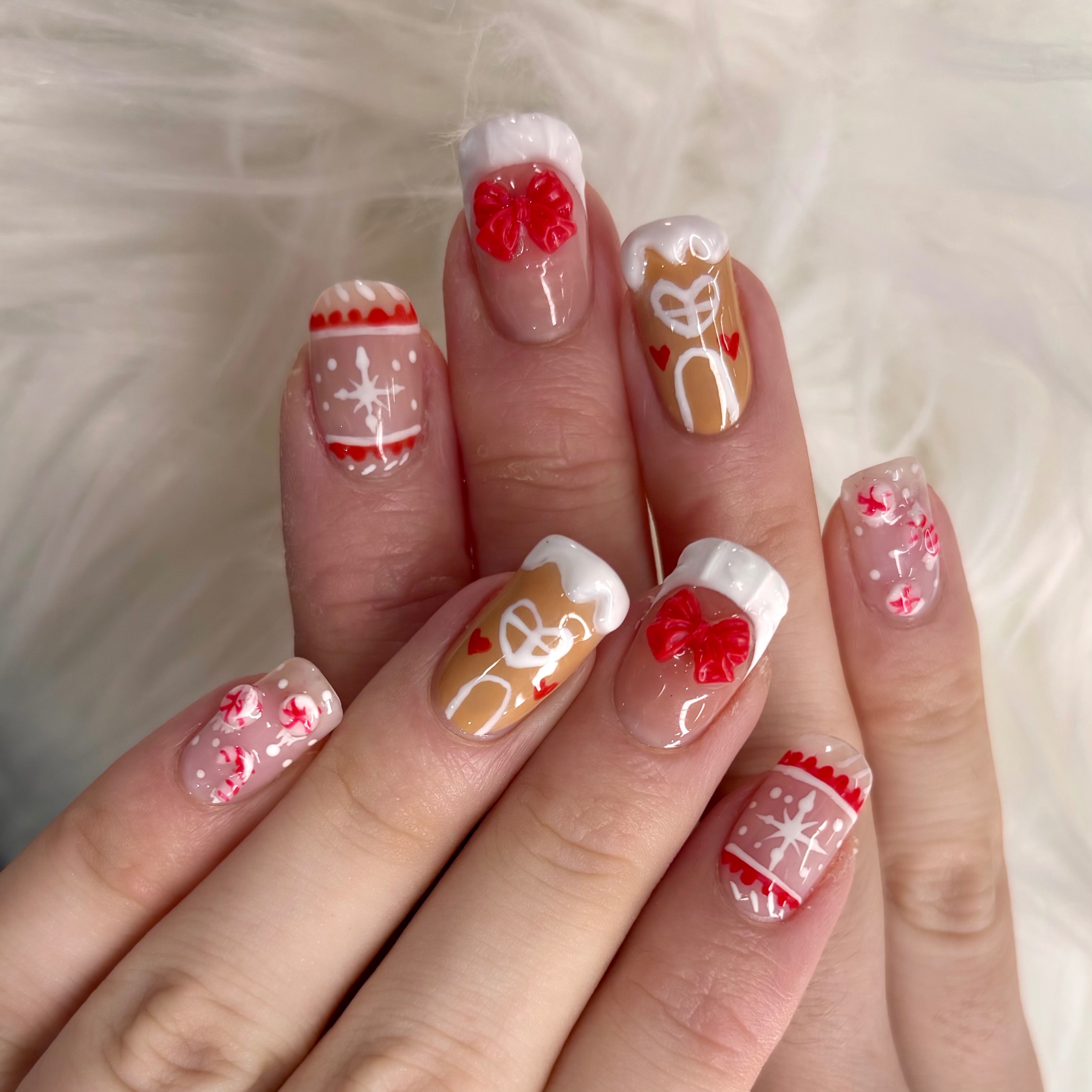 Complex Nail Design at Selah Nail Spa in portland, OR