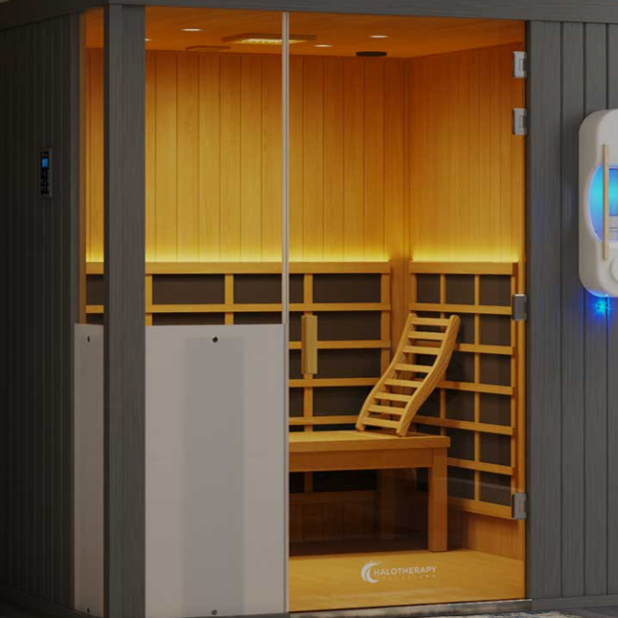 RECHARGE - Salt Sauna Suite at It Is WELL Salt & Light Spa in Danville, IN