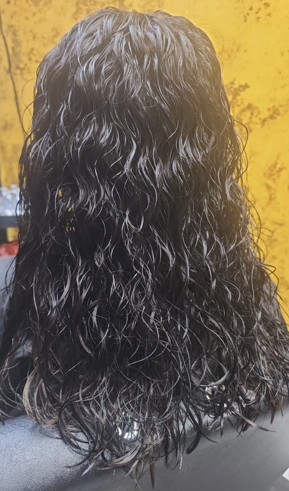 Long Hair Perm