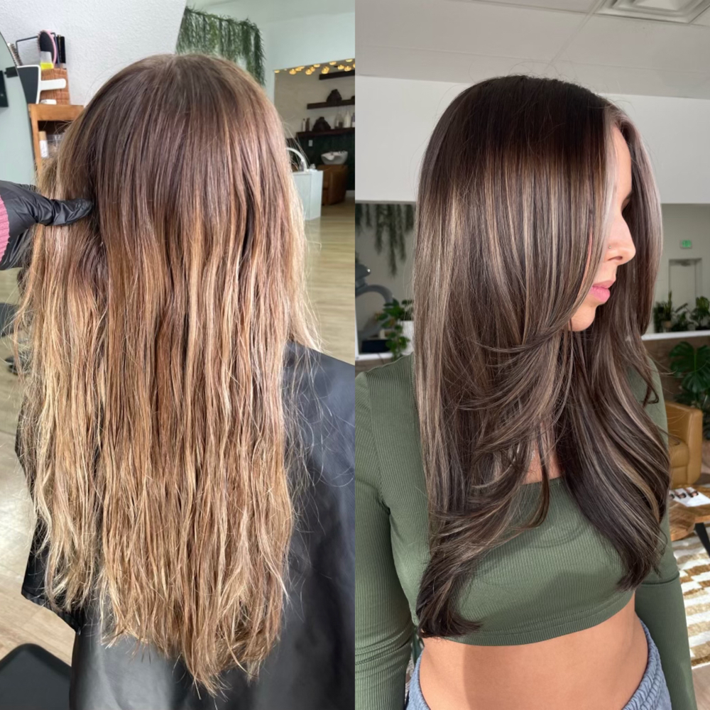 Reverse Balayage