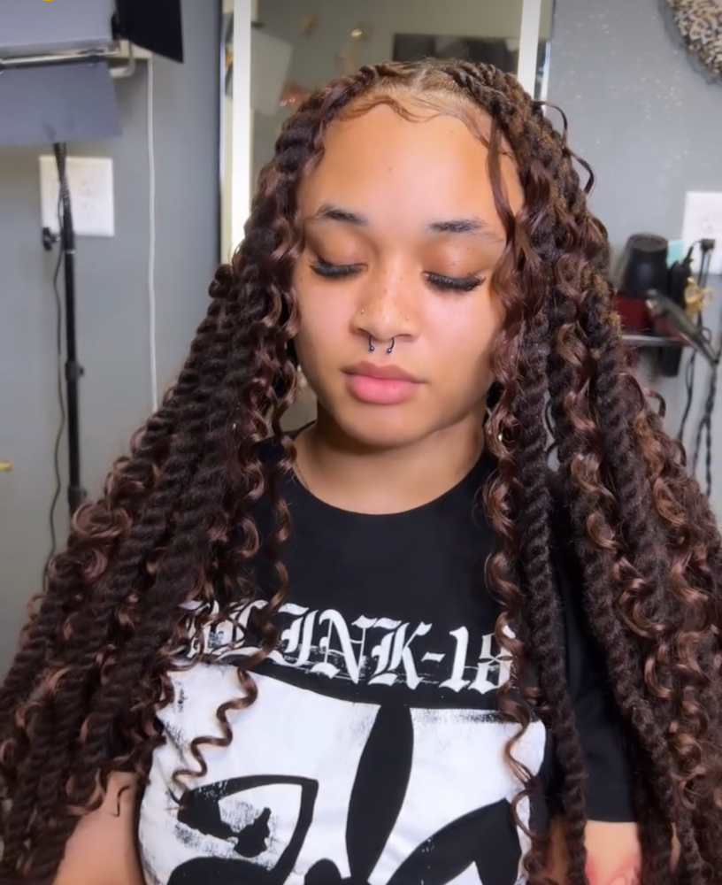 Loc Retwist+ Cuban Hair Style at Sit With Cham in Charlotte, NC