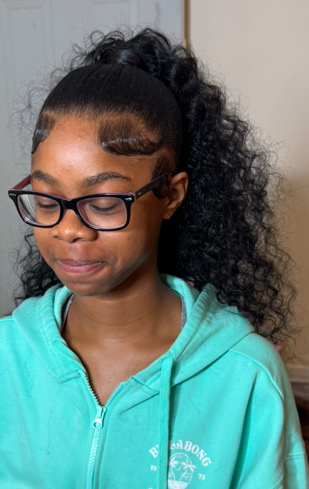 Slick Ponytail + Hair Included