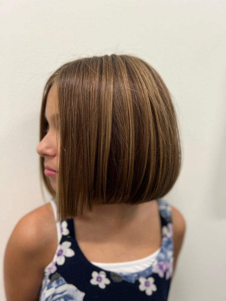 Girls Haircut 10 and younger