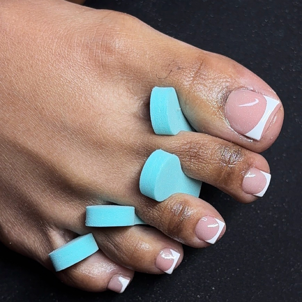 Toe Full Set at Boss Nails in Semmes, AL