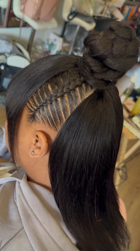 Half And Half Quick Weave at Cali Slayz LLC in Antioch, CA