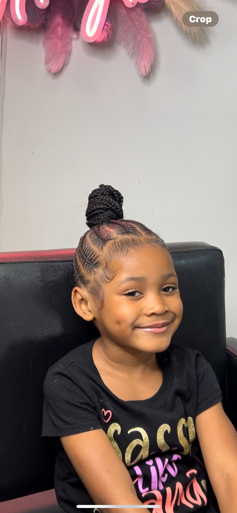 Kids Braided Pontail