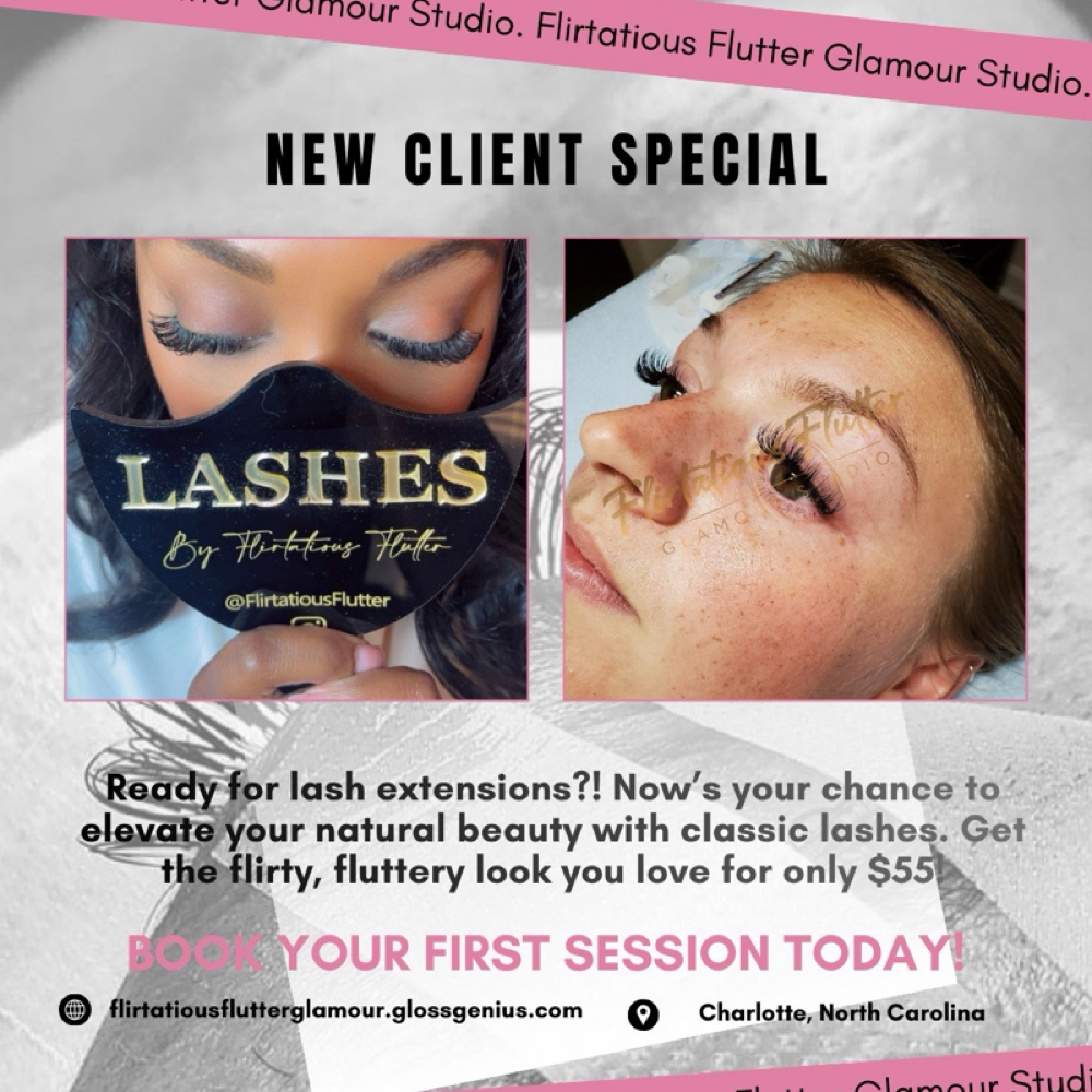 New Client Special at Flirtatious Flutter Glamour Studio in Charlotte, NC