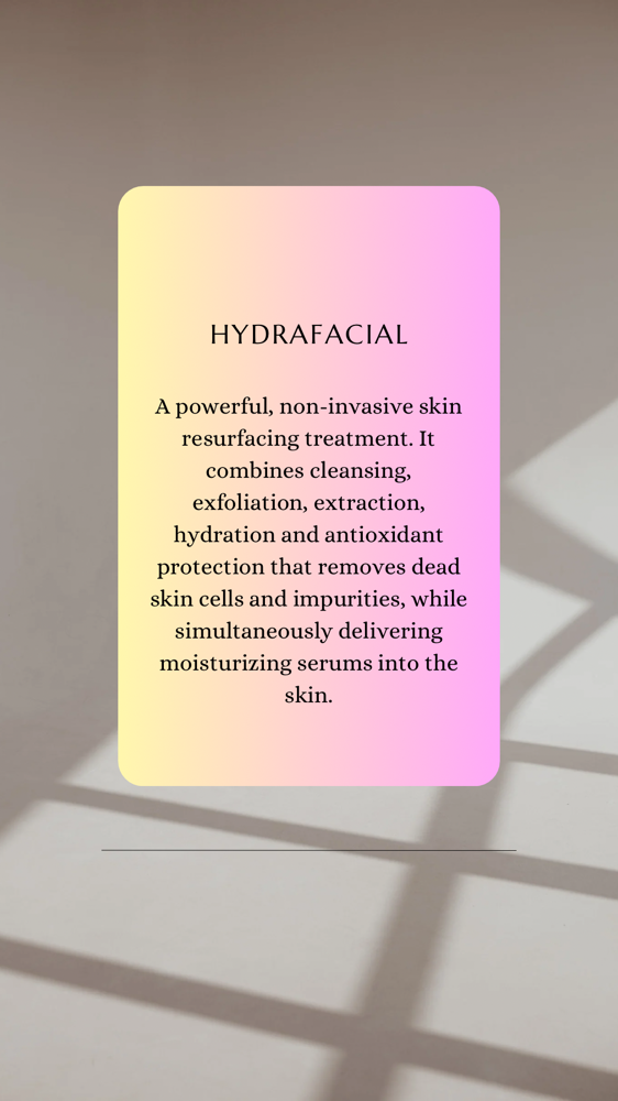 Hydrafacial