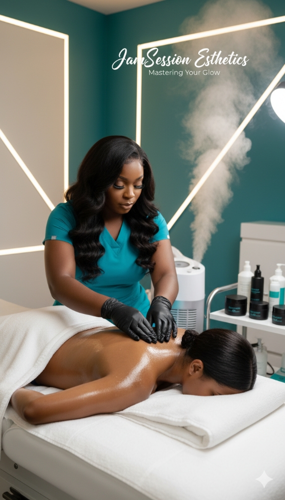 Back Facial at JamSession Esthetics in Franklin, TN