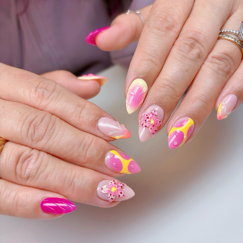 3D Nail Art at Tip Me Pretty in Walnut Creek, CA