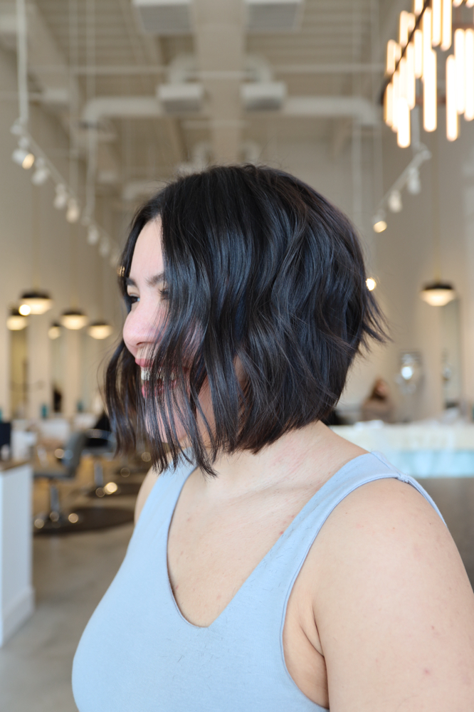 Root Touchup with Haircut