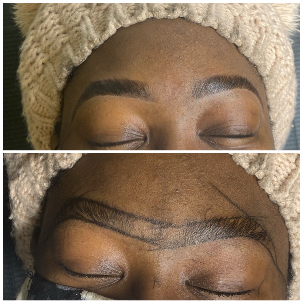 Brow+ Tint at Desirable Clawz Nail & Feet Boutique in Hampton, GA