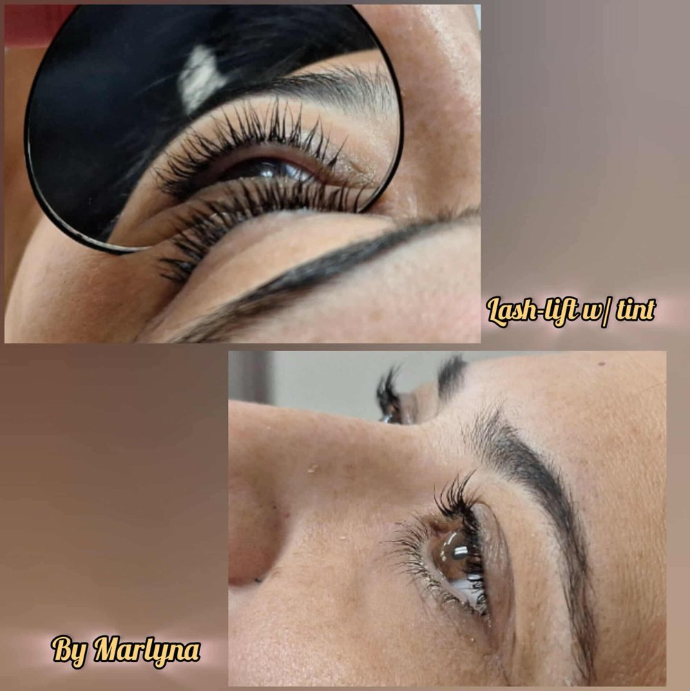 Lash and brow tint