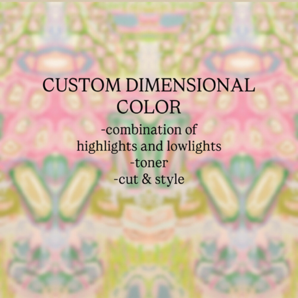 Custom Dimensional Color at Colored by Catie Ruth in Benson, NC