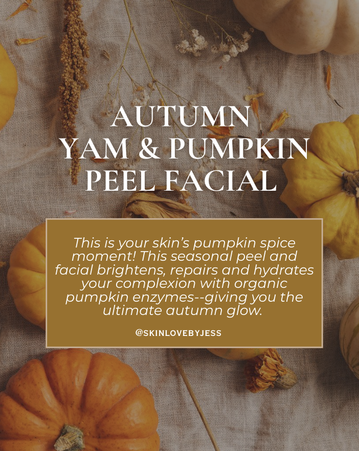 Autumn Yam & Pumpkin Peel Facial
