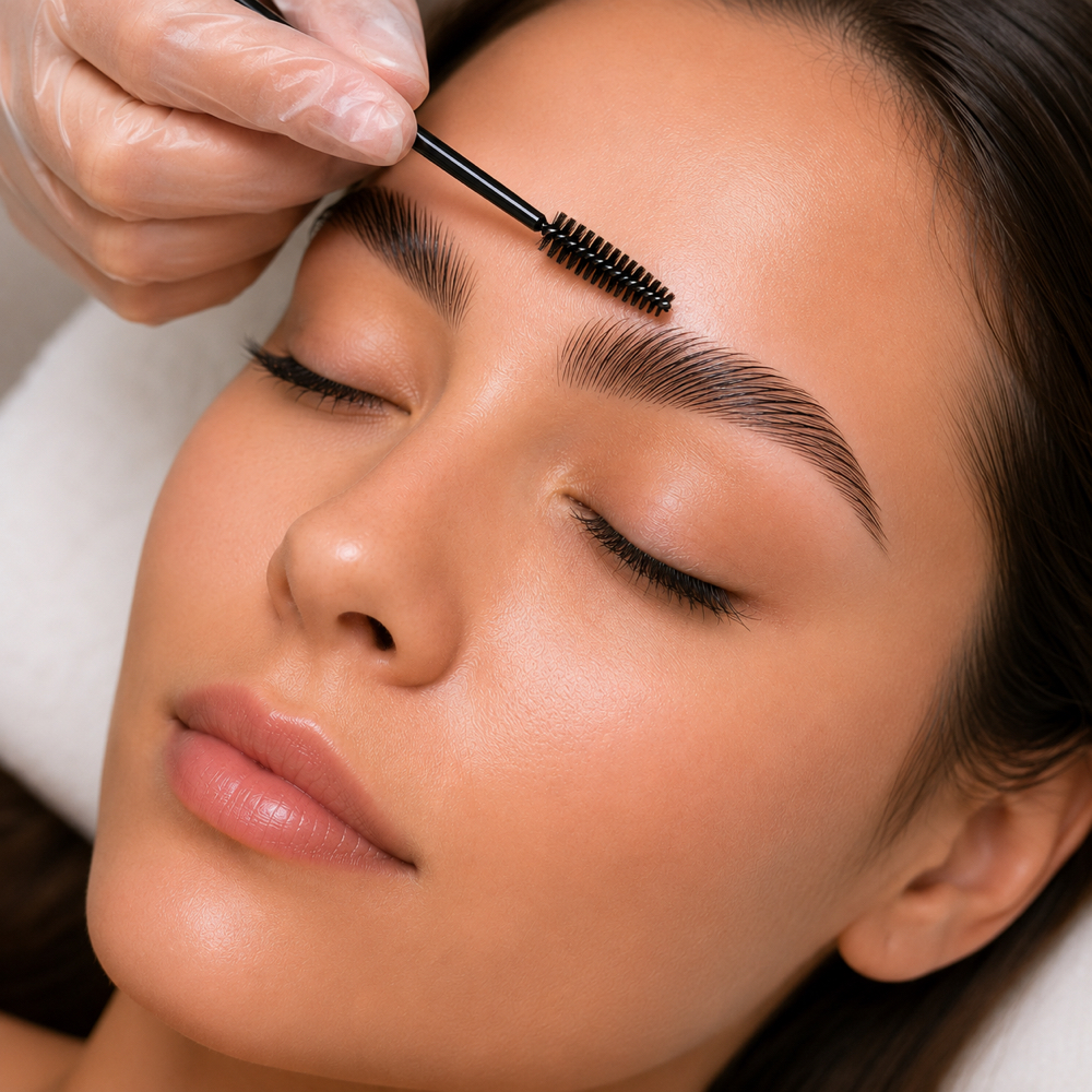 Brow Lamination + Shaping at Skinclaire Aesthetics in Montebello, CA