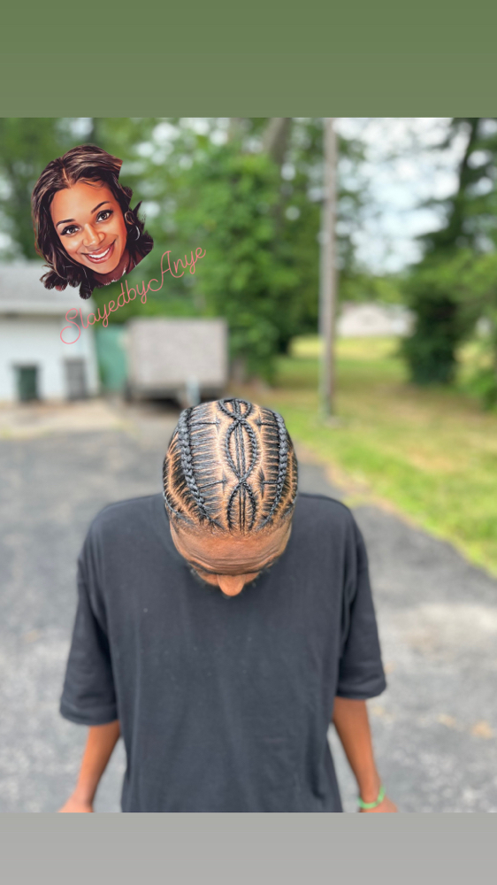Natural Hair Full Braids