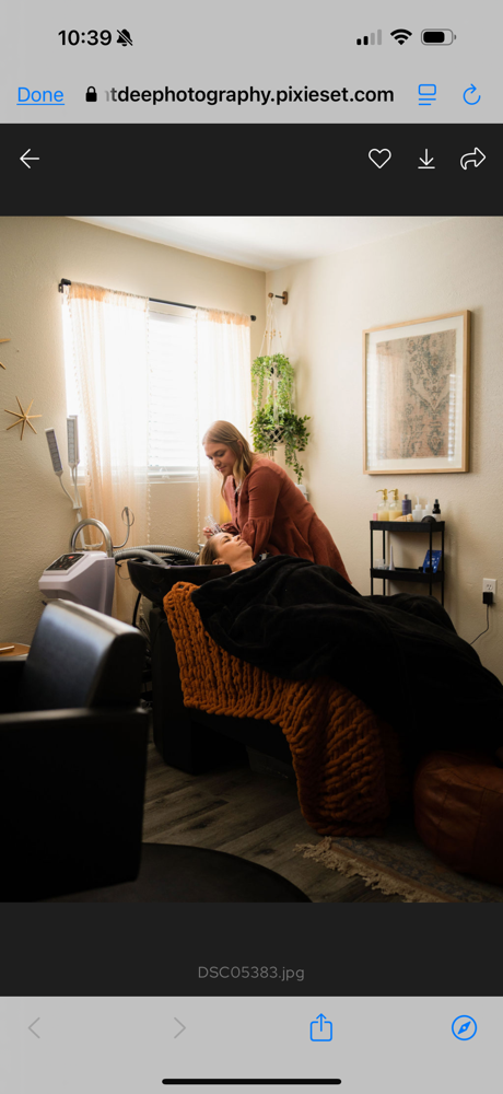 Mini Scalp Facial & Haircut