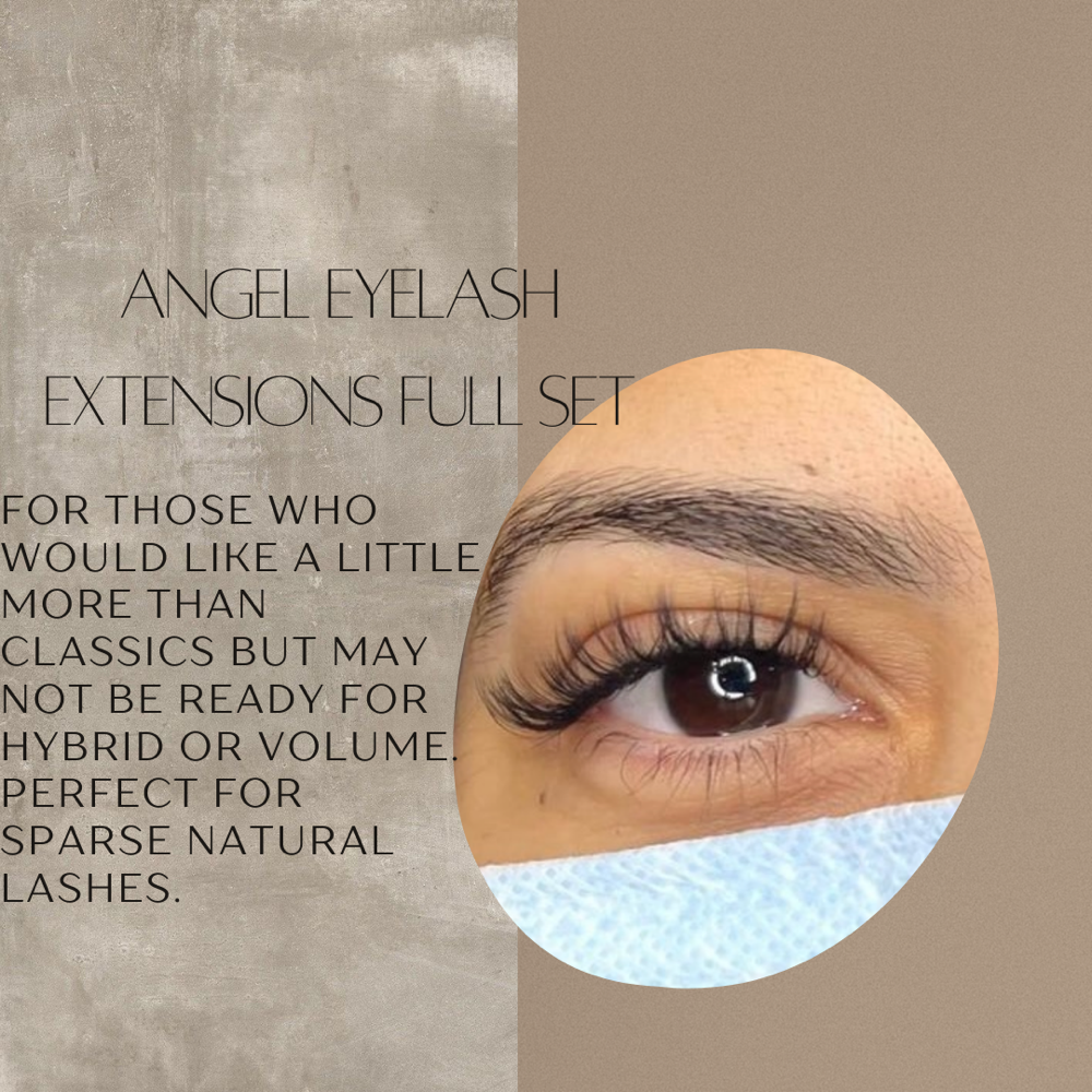 Angel Eyelash Extensions Full Set