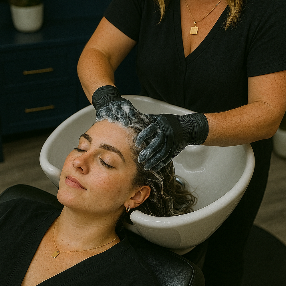 Shampoo + Blowout + Style at Kolor by Kelsey in White House, TN