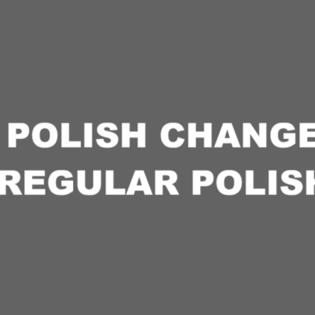 REG POLISH HANDS/ FEET