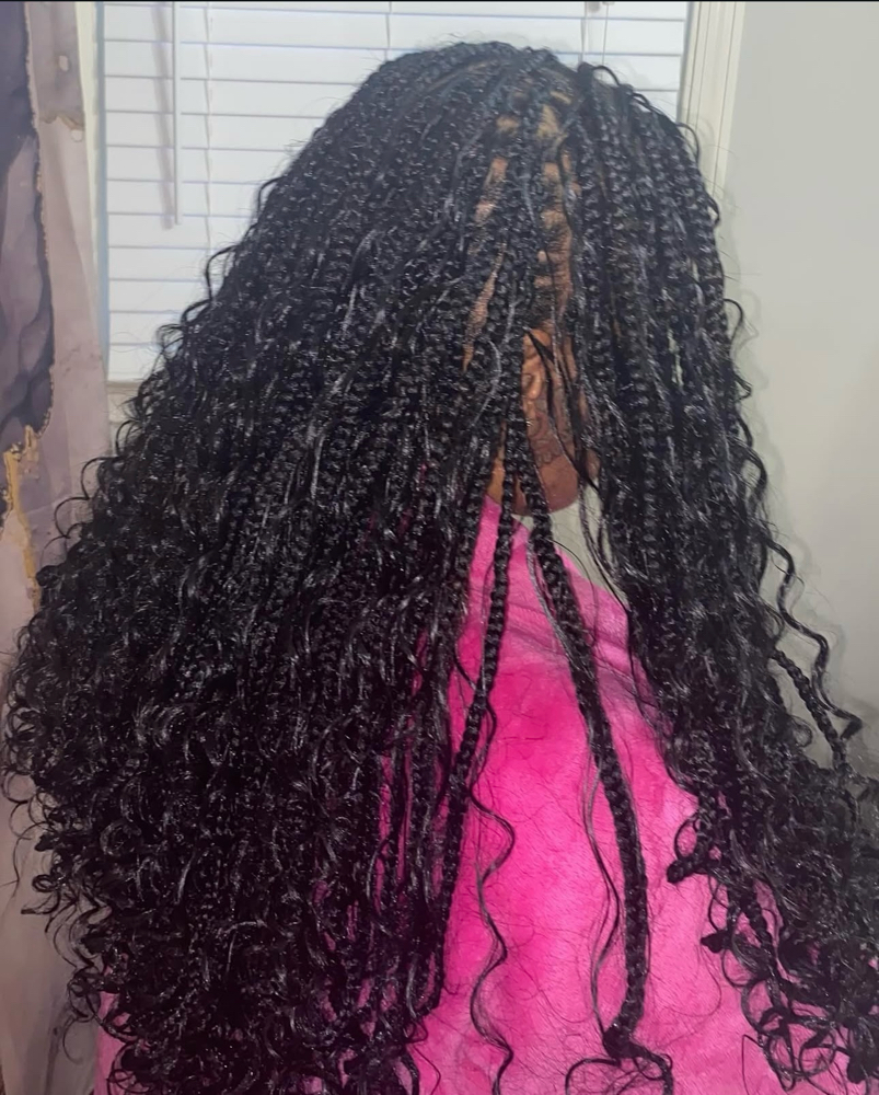 Bohiemean Knotless (Medium Length) at Black,Bold & Beautiful in Marietta, GA