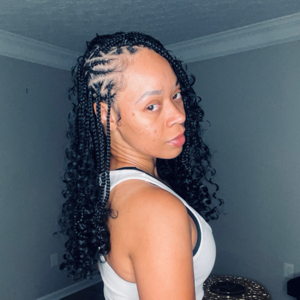 Smed Flip Over Knotless braids