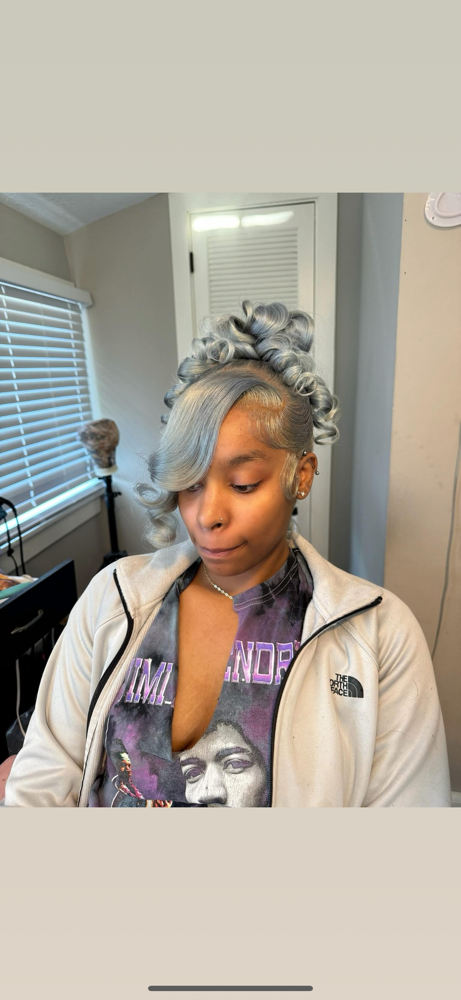 Frontal Wig Up Do