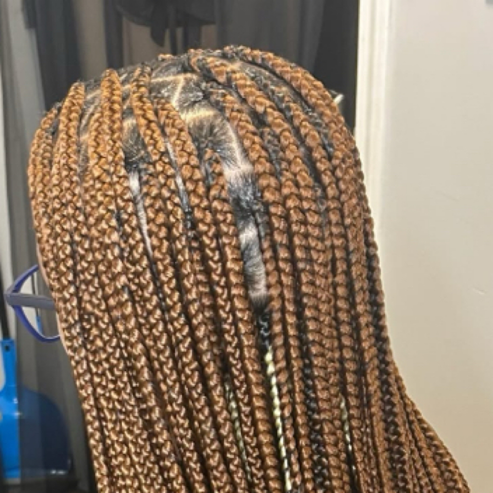 Medium Knotless Braids at Cachet’s Luxe Atelier in Atlanta, GA